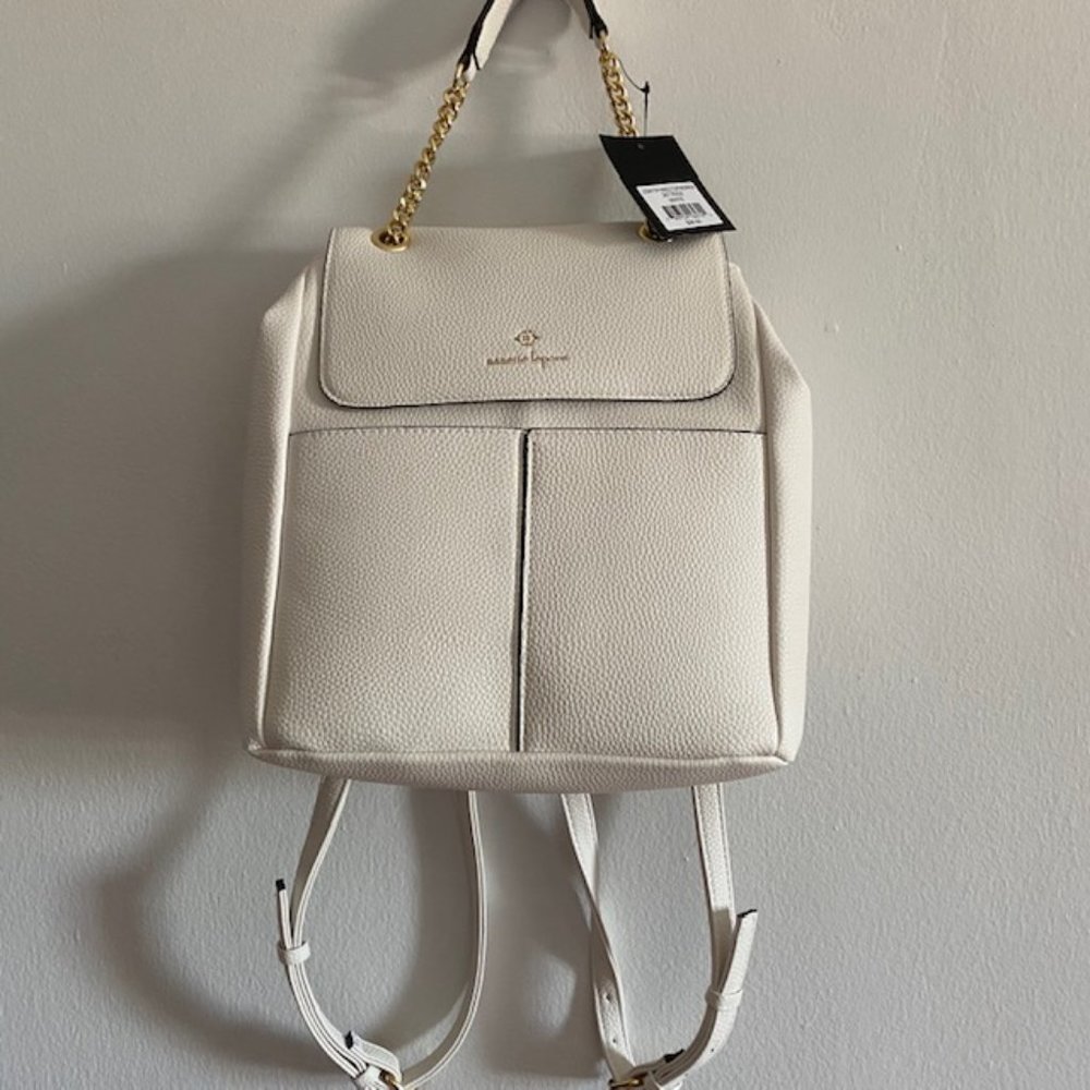 Logan Backpack_White - Picture 2 of 10